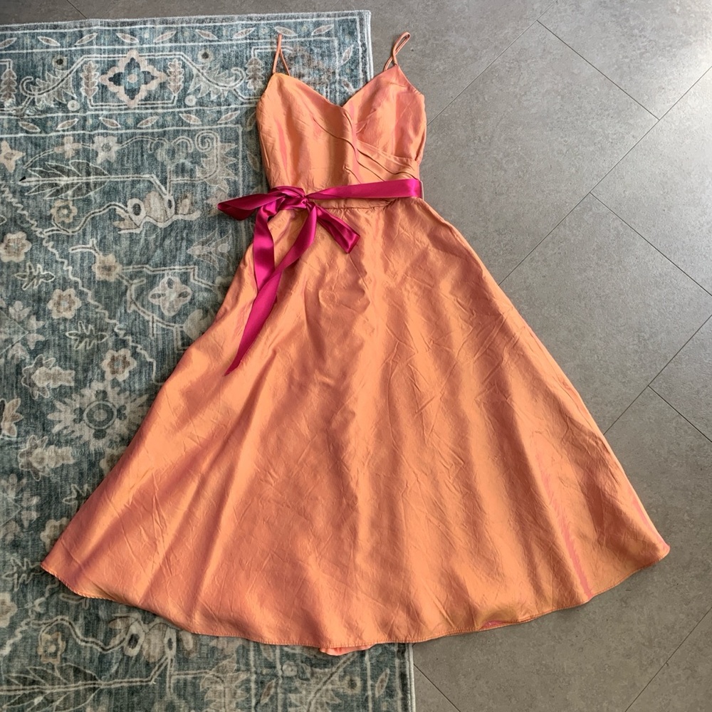 Vintage 90s Iridescent Coral Dream